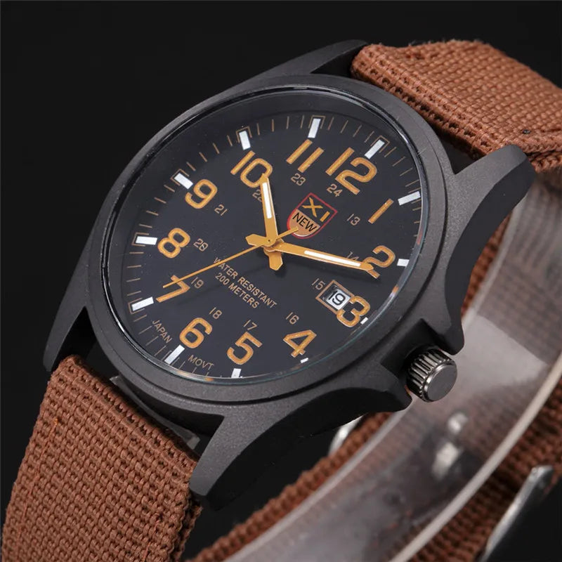 Lunven Sports Wrist Watch — The Everyday Army-Grade Nylon Built for Your Hustle