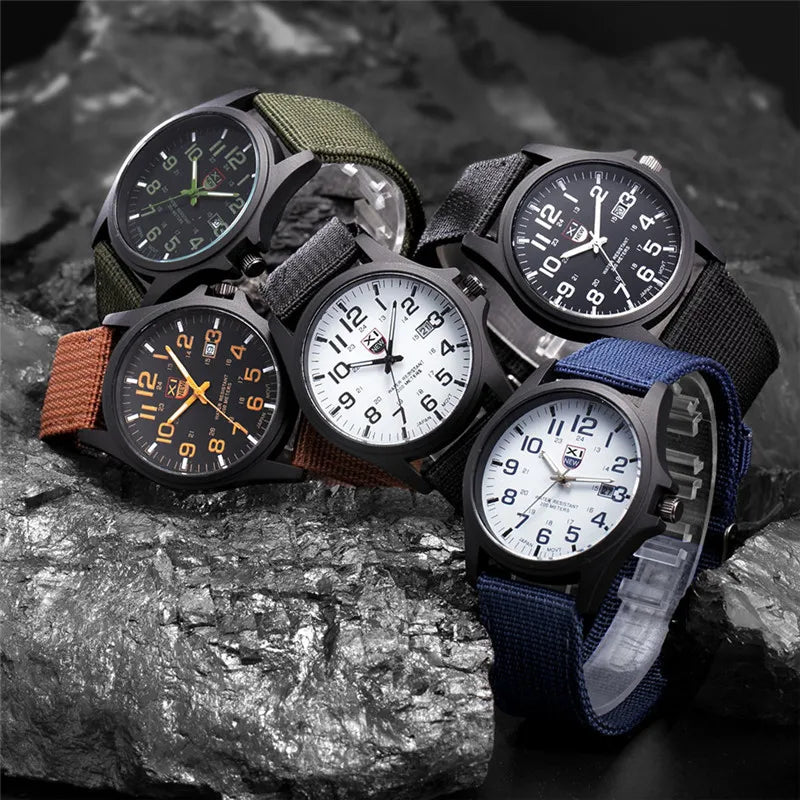 Lunven Sports Wrist Watch — The Everyday Army-Grade Nylon Built for Your Hustle