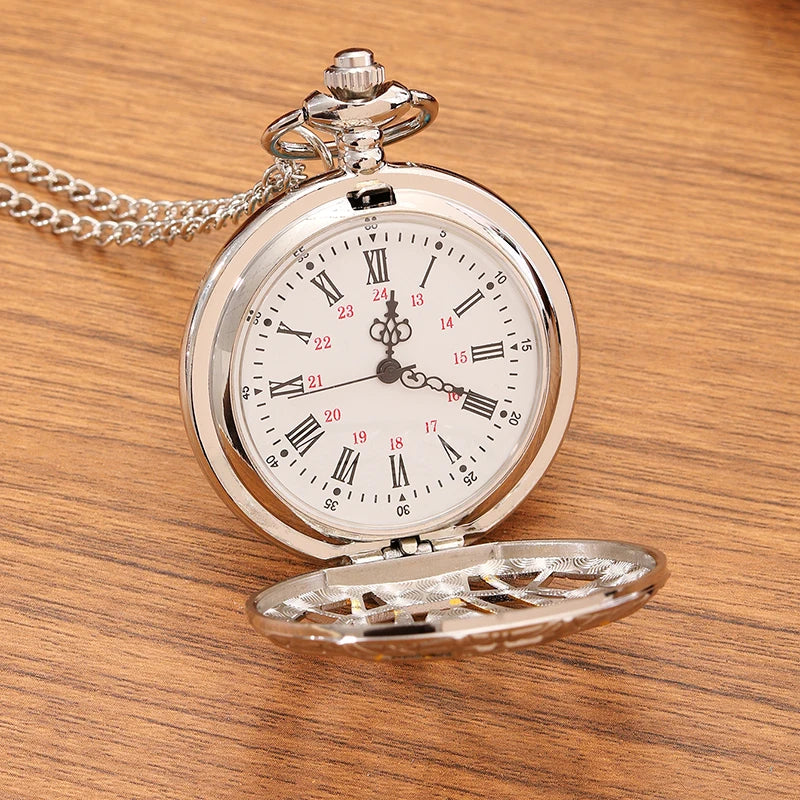 Lunven Pocket Watch Necklace — Timeless Spider Skeleton That Turns Heads