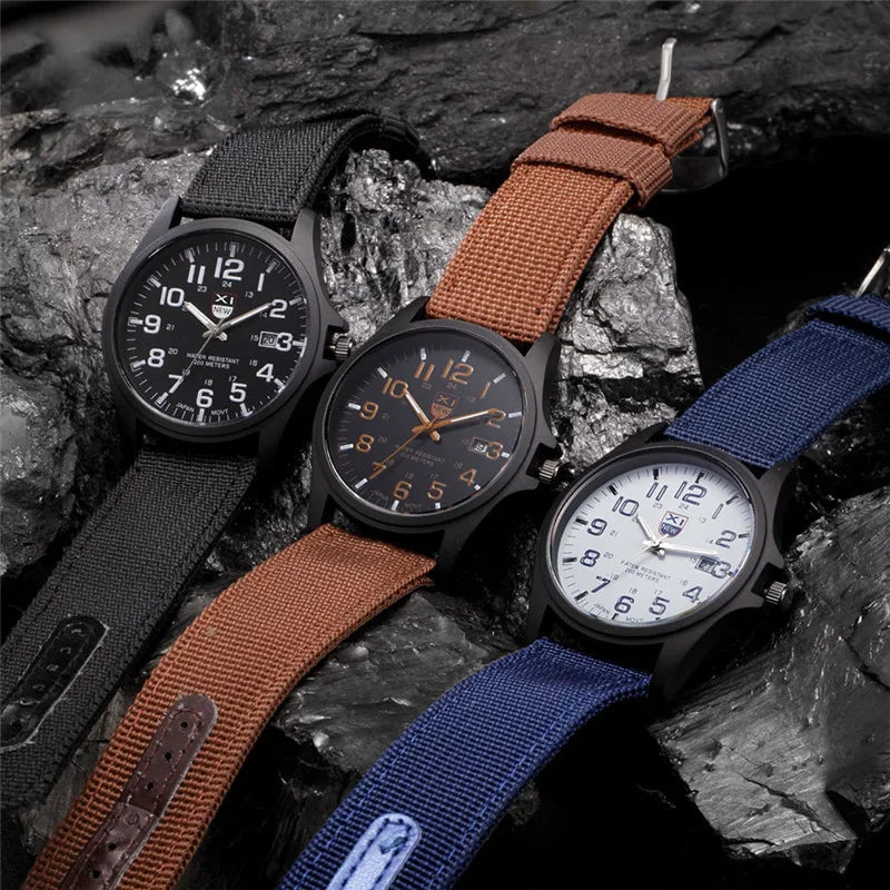 Lunven Sports Wrist Watch — The Everyday Army-Grade Nylon Built for Your Hustle