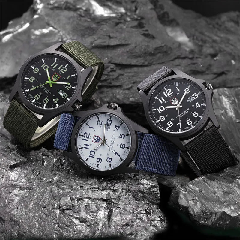 Lunven Sports Wrist Watch — The Everyday Army-Grade Nylon Built for Your Hustle